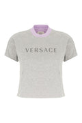 Light Grey Logo Crew Neck T-Shirt 1