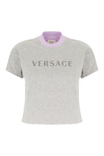 Light Grey Logo Crew Neck T-Shirt 1