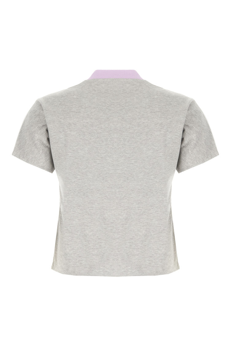 Light Grey Logo Crew Neck T-Shirt 2