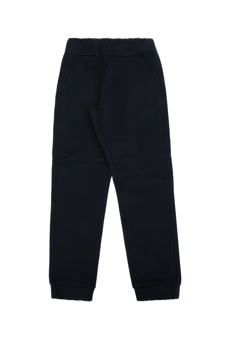 2-peice Navy Blue Logo Hoodie/Jogger Sets (Boys) 3