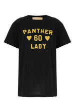 Black Graphic Crew Neck T-Shirt 1
