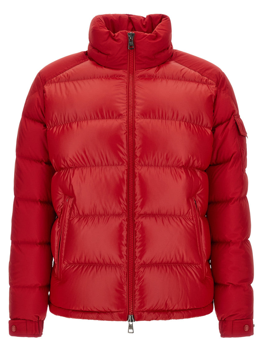 Red Quilted Hooded Jacket 2