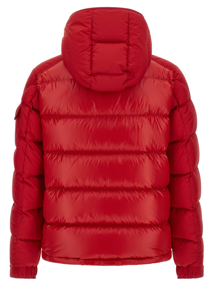 Red Quilted Hooded Jacket 3