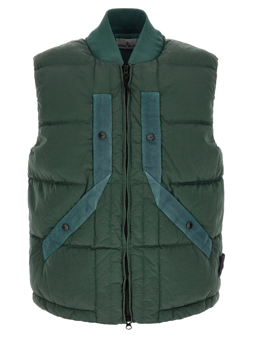 Green Sleeveless Jacket 1