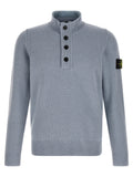 Light Blue Logo Patch Sweater 1