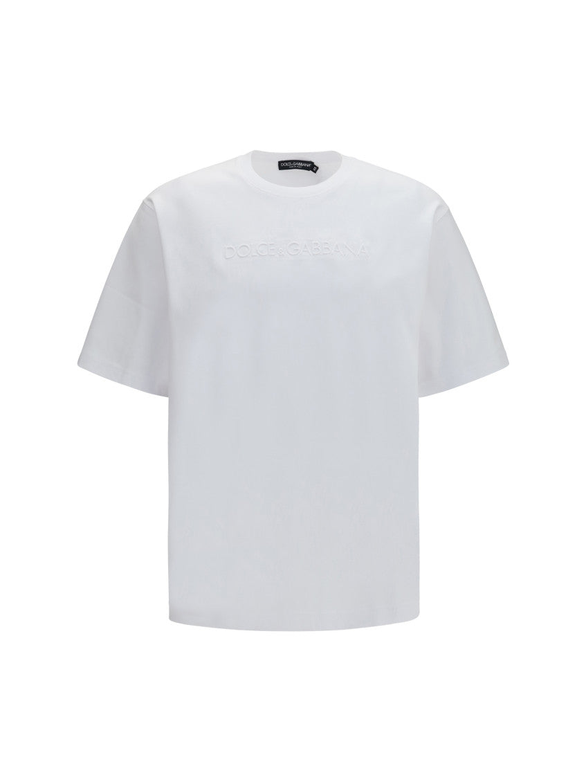 White Crew Neck T-Shirt 1