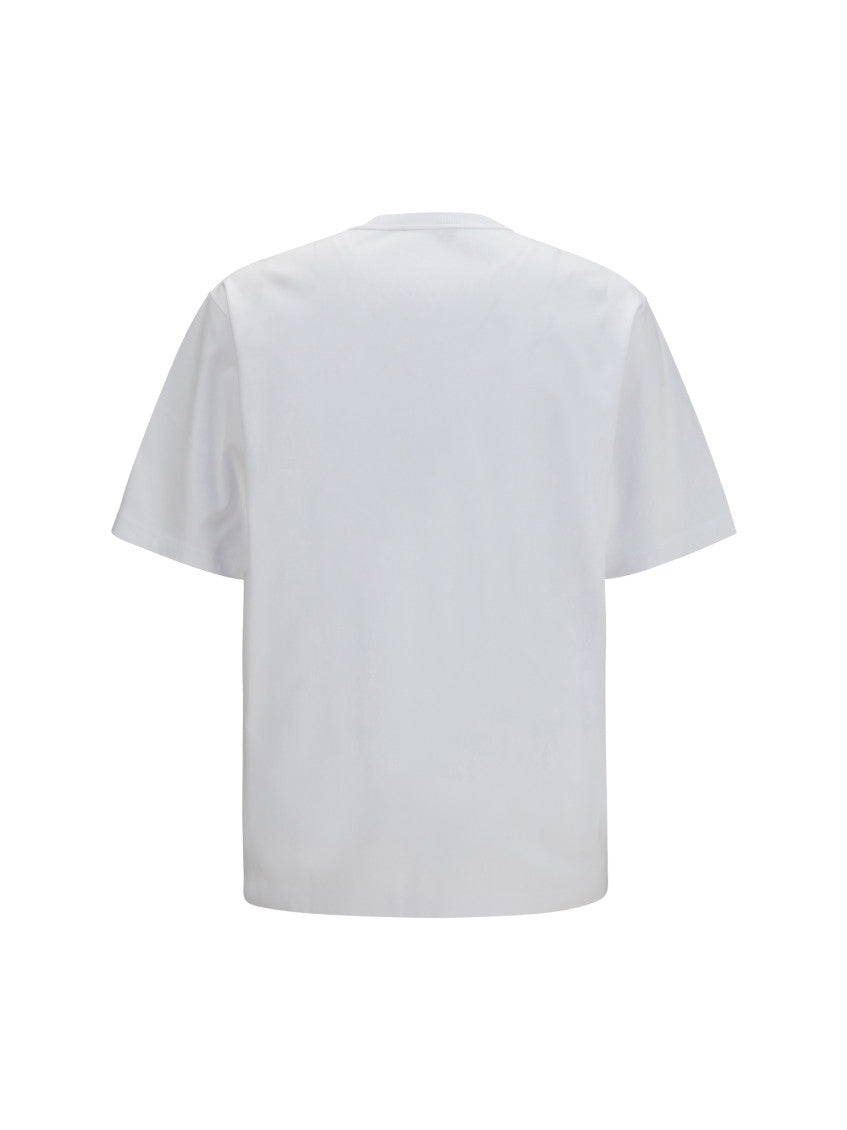 White Crew Neck T-Shirt 2
