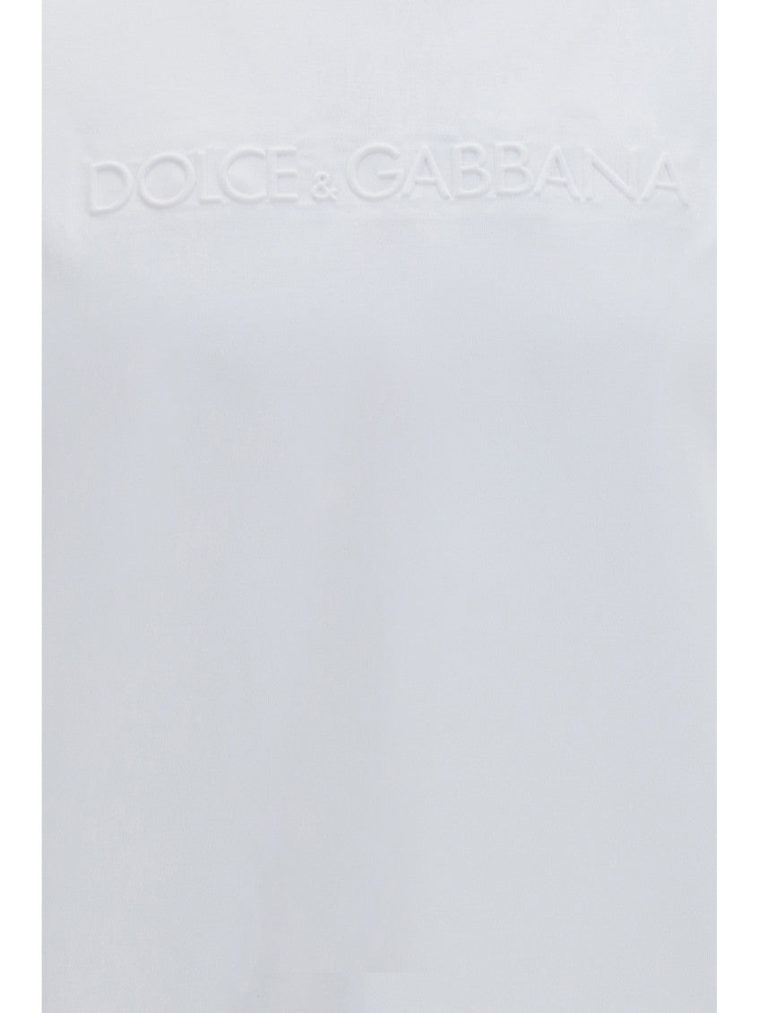 White Crew Neck T-Shirt 3