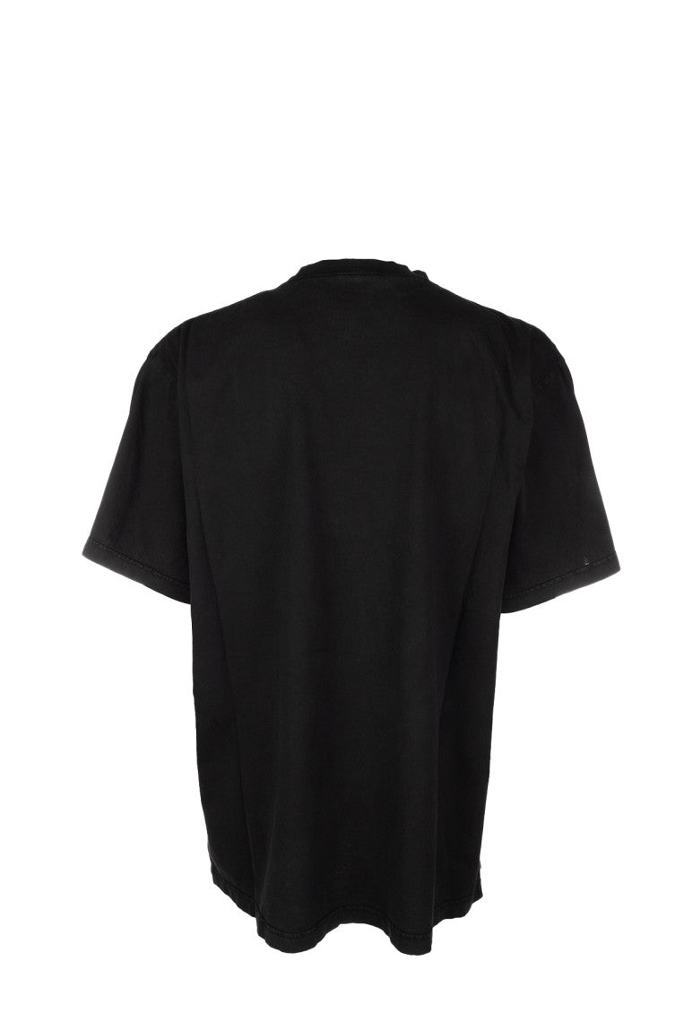 Black Logo Crew Neck T-Shirt 2