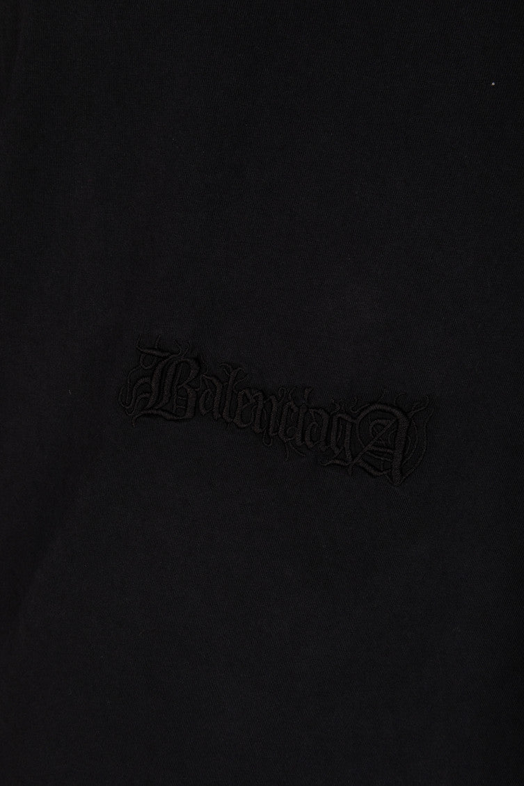 Black Logo Crew Neck T-Shirt 3