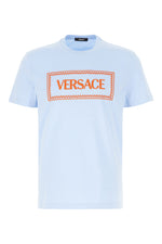 Light Blue Logo Regular T-Shirt 1