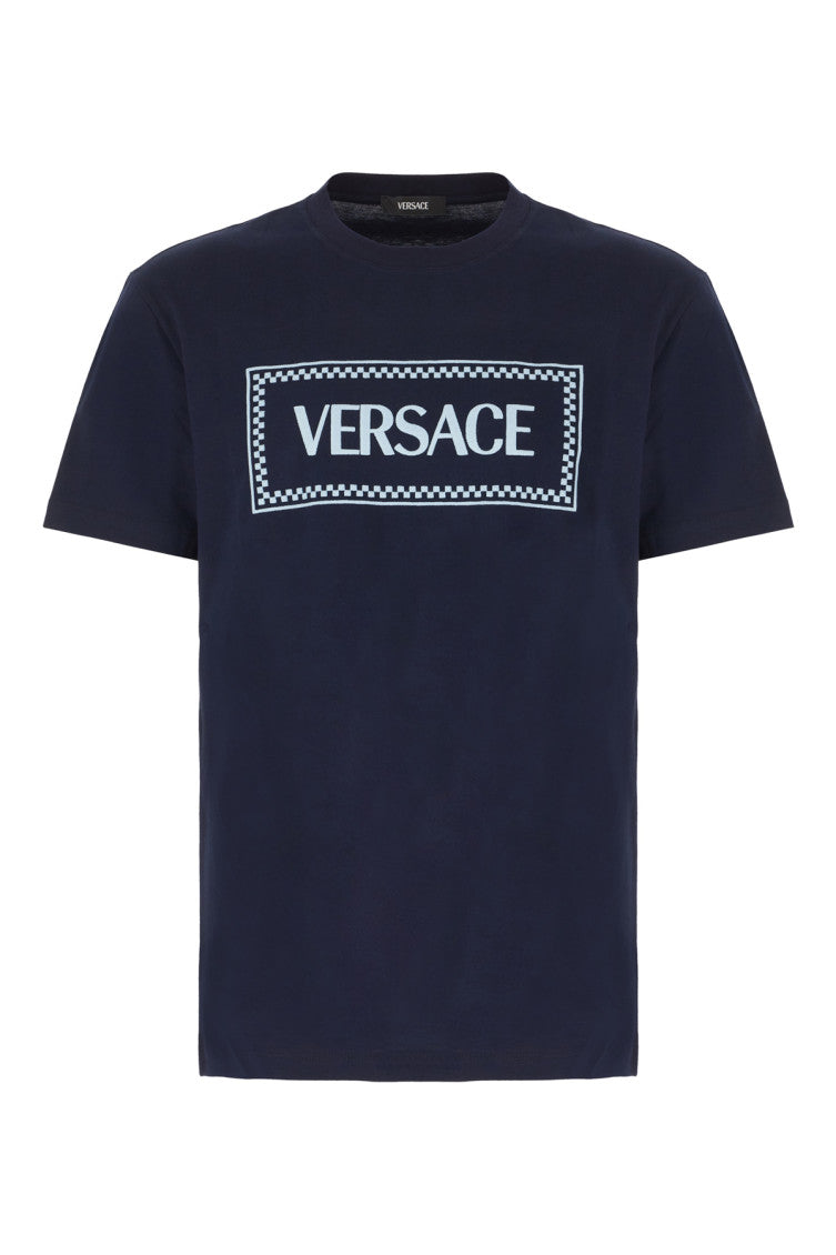 Navy Blue Crew Neck T-Shirt 1