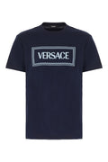 Navy Blue Crew Neck T-Shirt 1