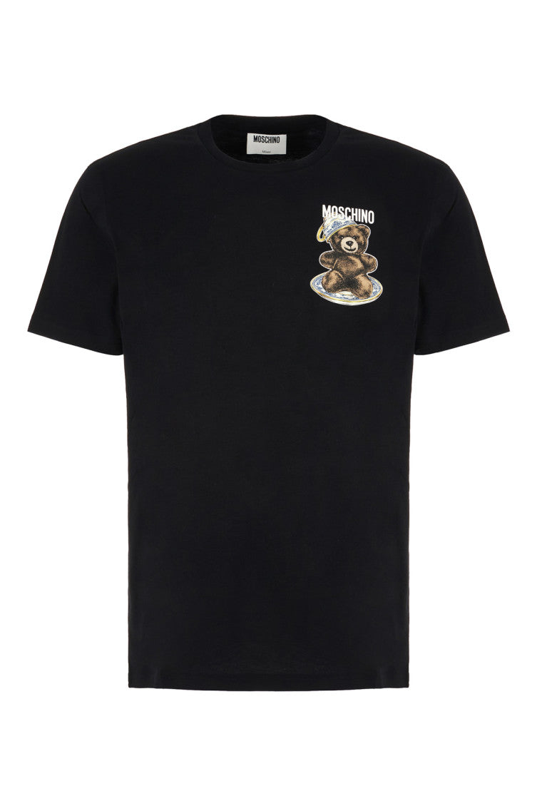 Black Crew Neck T-Shirt 1
