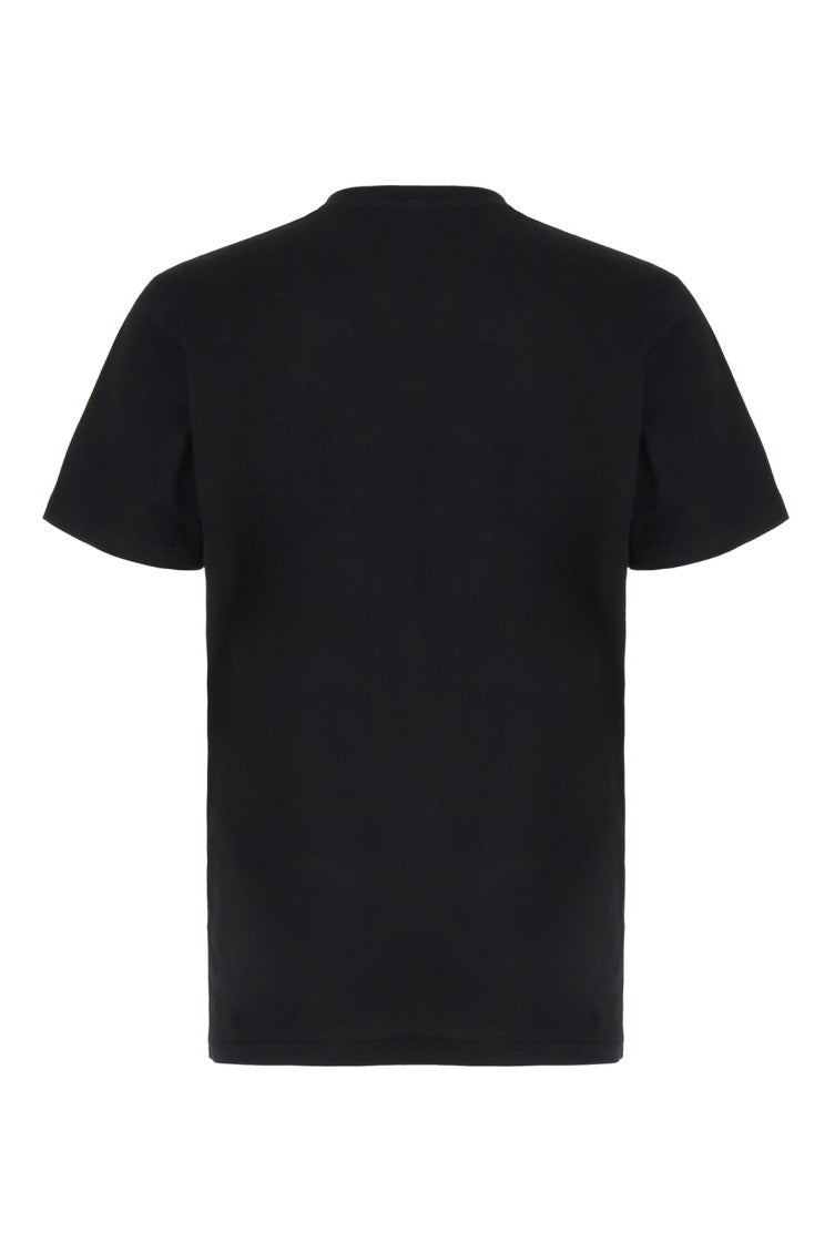 Black Crew Neck T-Shirt 2