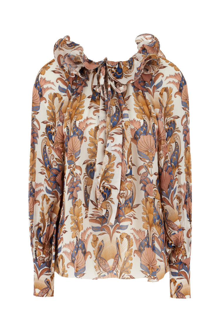 Multicolor Relaxed Printed Shirt 1