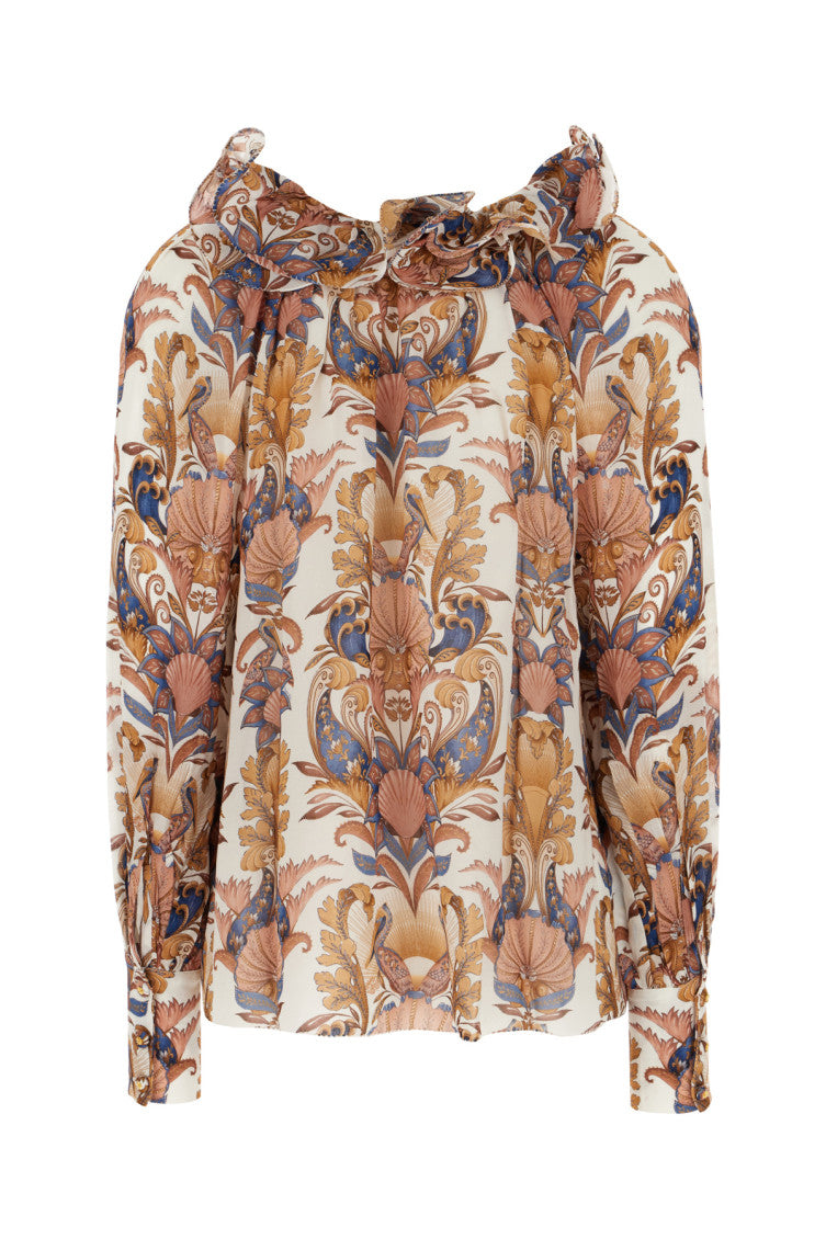 Multicolor Relaxed Printed Shirt 2