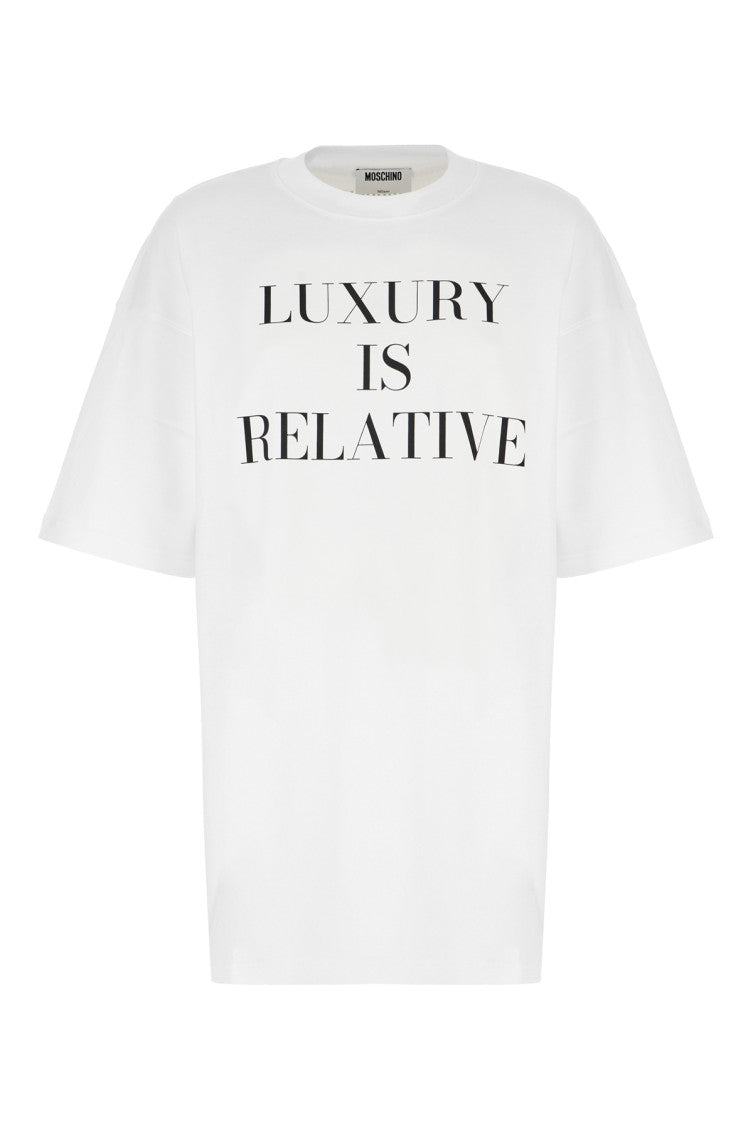 White Graphic Crew Neck T-Shirt 1