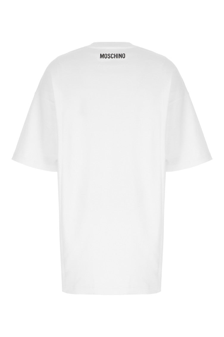 White Graphic Crew Neck T-Shirt 2