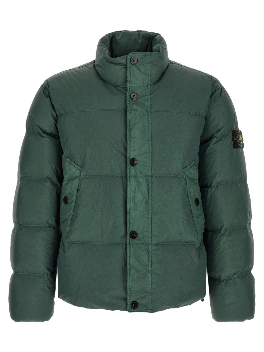 Green Quilted Jacket 1