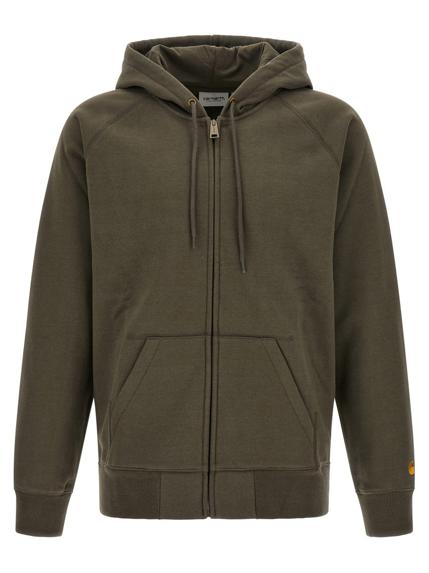 Green Zip-Up Hoodie 1