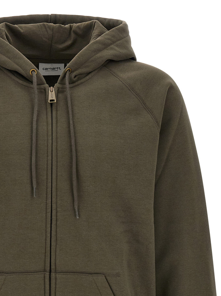 Green Zip-Up Hoodie 3
