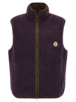 Purple Textured Logo Vest 1