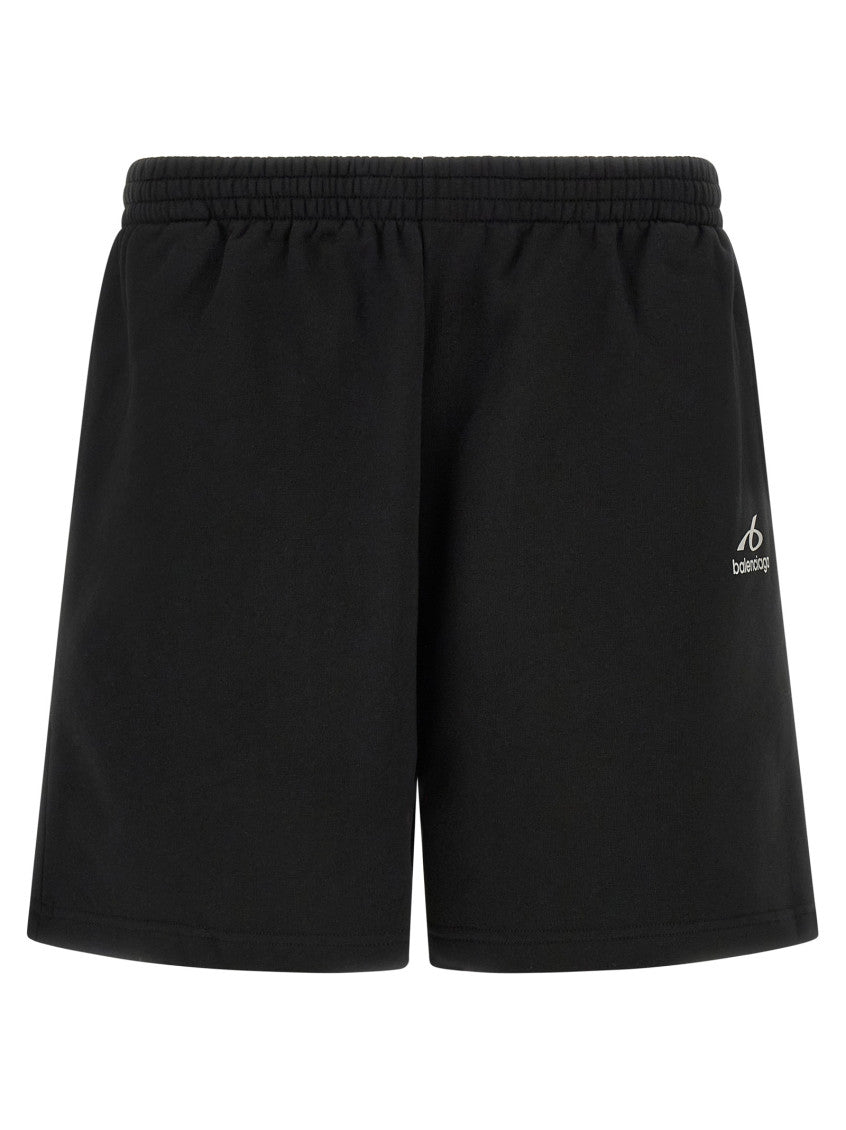 Black Logo Shorts 1