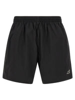 Black Logo Swim Shorts 1