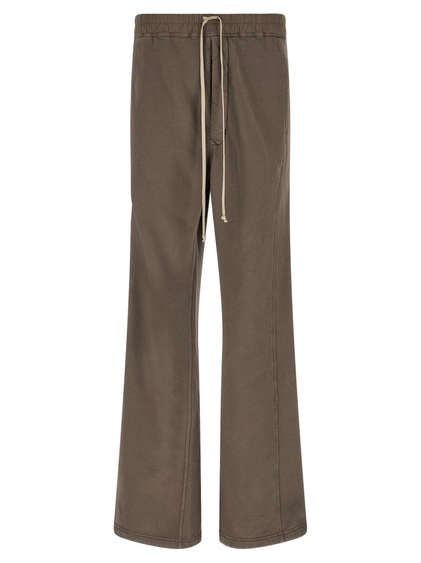 Grey Relaxed Drawstring Pants 1