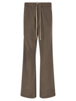 Grey Relaxed Drawstring Pants 1