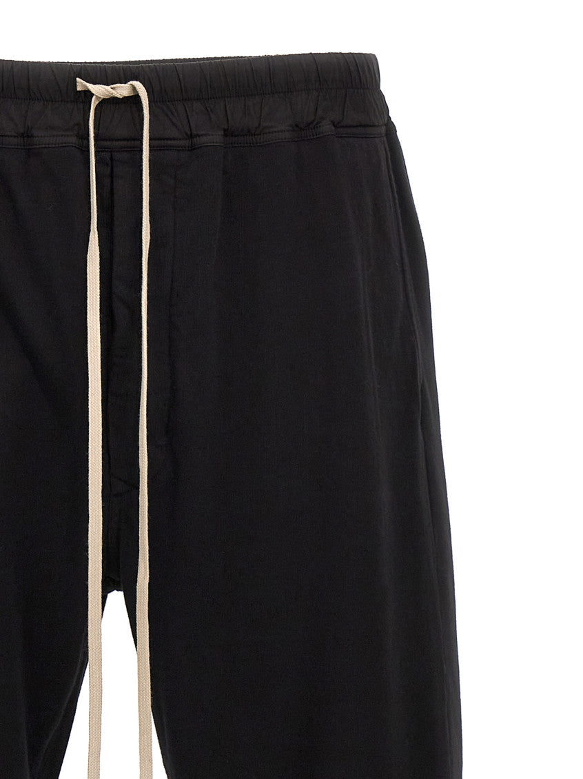 Black Straight Drawstring Pants 3