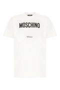 White Logo Crew Neck T-Shirt 1