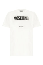 White Logo Crew Neck T-Shirt 1