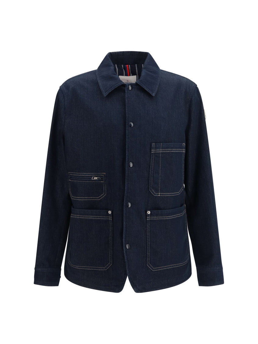 Navy Blue Shirt Jacket 1