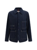 Navy Blue Shirt Jacket 1