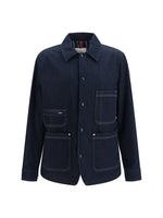 Navy Blue Shirt Jacket 1