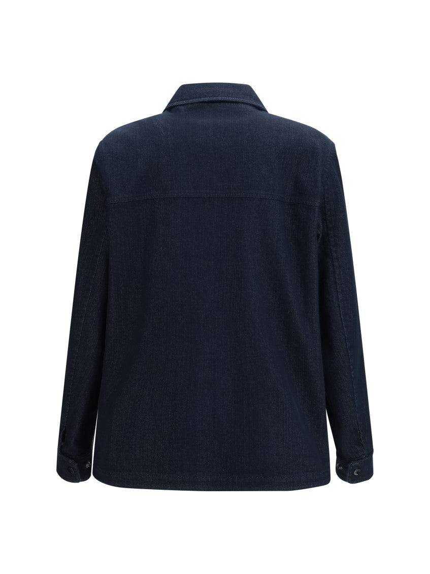 Navy Blue Shirt Jacket 2