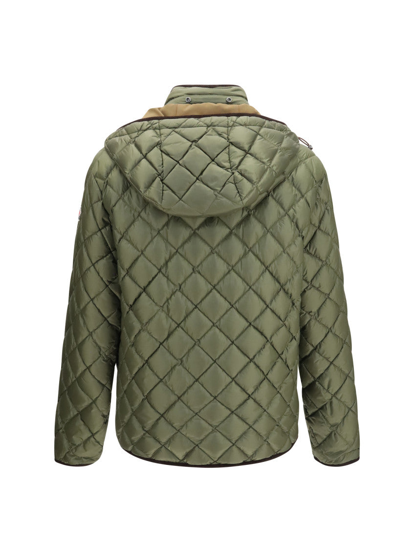 Olive Reversible Down Jacket 2