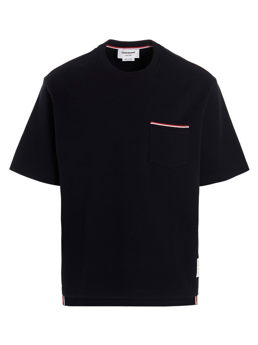 Navy Blue Crew Neck T-Shirt 1