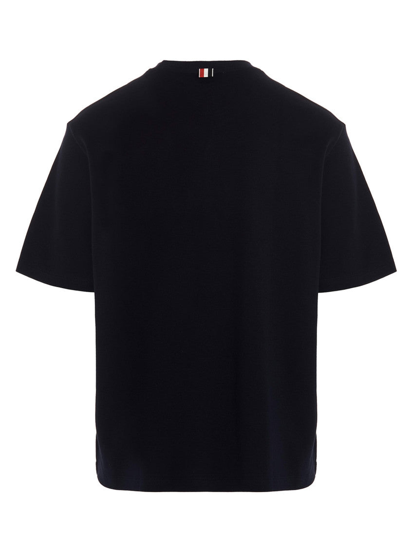 Navy Blue Crew Neck T-Shirt 2