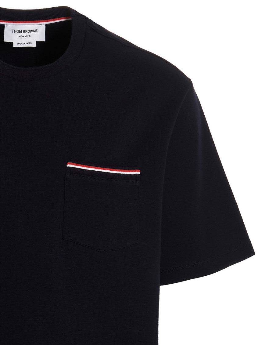 Navy Blue Crew Neck T-Shirt 3