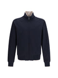 Blue Zip-Up Sweatshirt 1