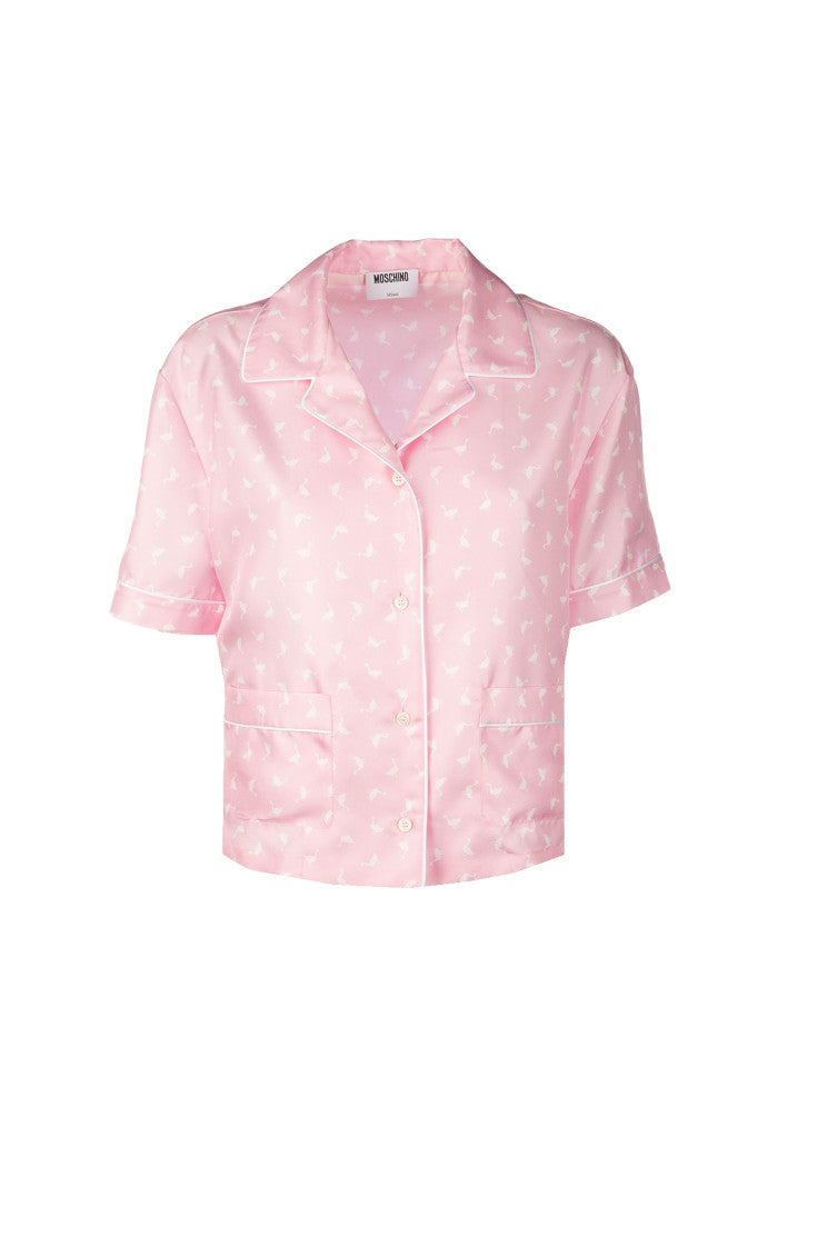Pink Regular Printed Shirt 1