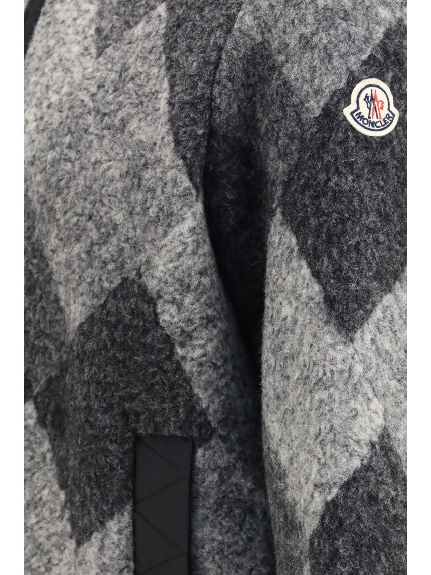 Grey Zip-Up Cardigan 3