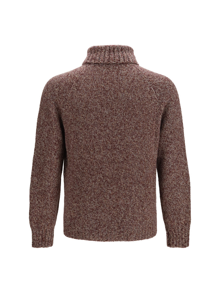 Dark Brown Knitted Sweater 2