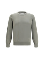 Green Crew Neck Sweater 1