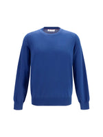 Blue Crew Neck Sweater 1