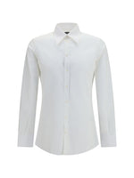 White Tailored Solid Shirt 1