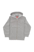 Boys Grey Logo Hoodie 1